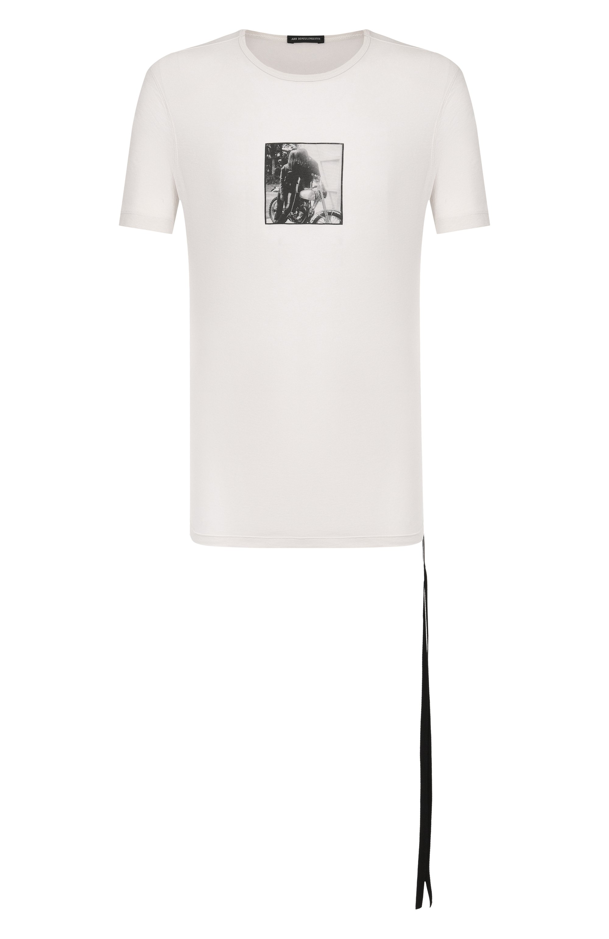 Хлопковая футболка ANN DEMEULEMEESTER, арт. B0013220/FA206, фото 1