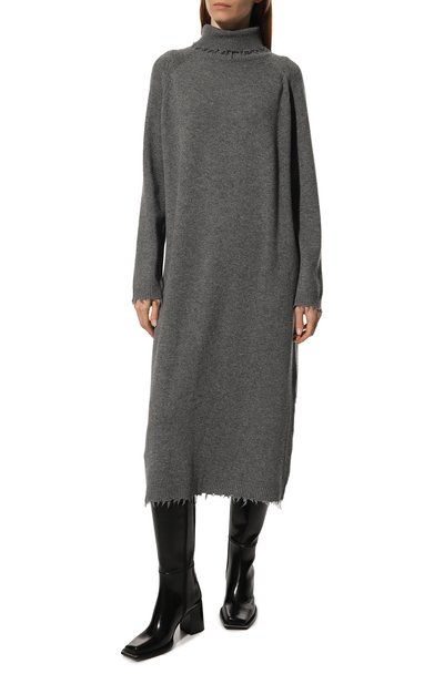 Платье из шерсти и кашемира ADDICTED, арт. MK916_, фото 3