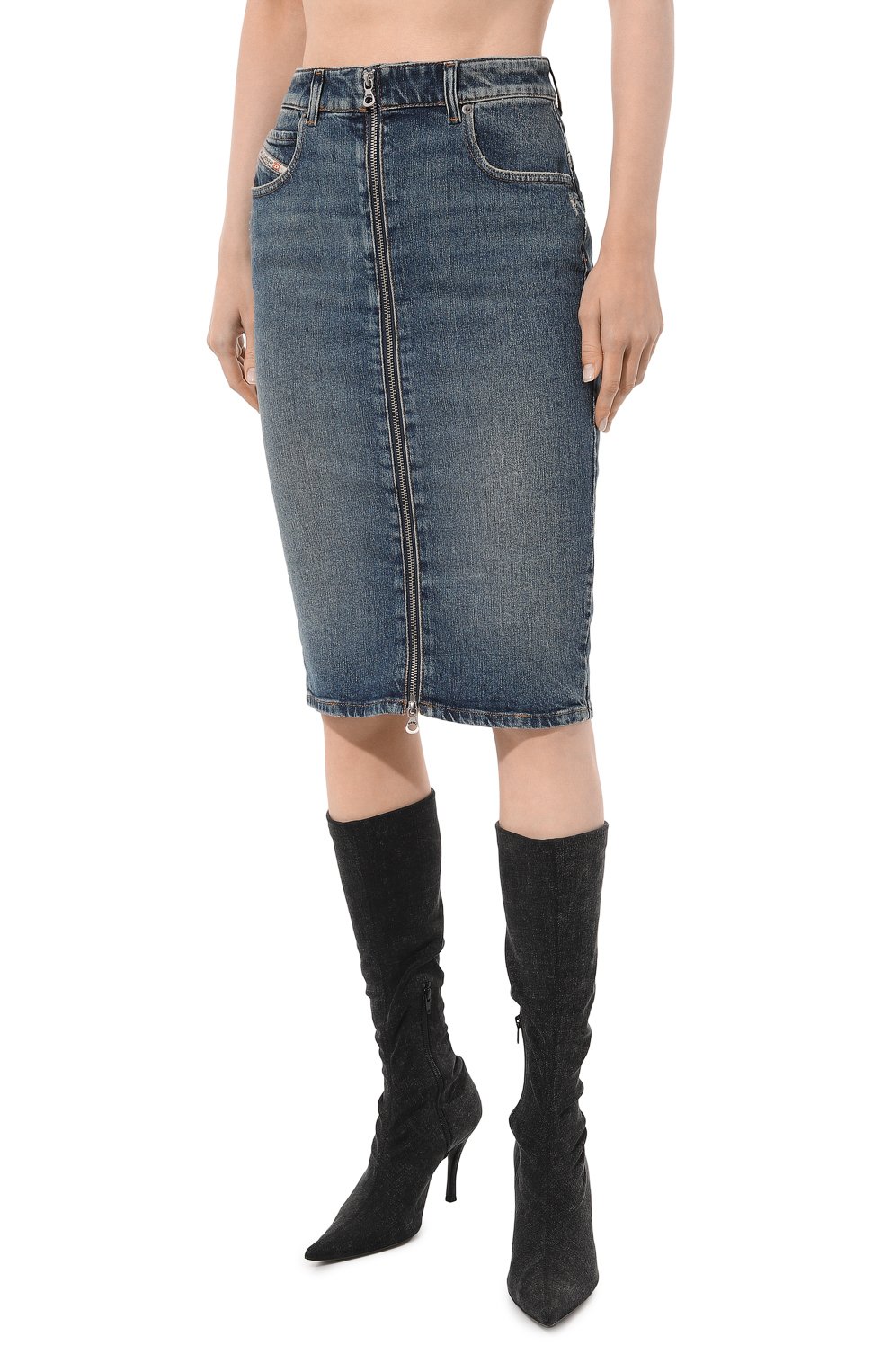 Джинсовая юбка DIESEL, арт. A09736/007Q1, фото 3