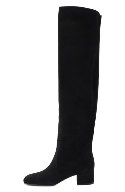 Замшевые ботфорты joelle 45 GIANVITO ROSSI, арт. G80008.45RIC.C45NER0, фото 4