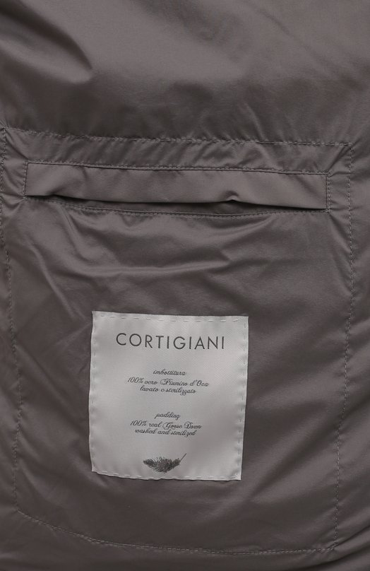 Комбинированный жилет Cortigiani 1AG602 Серый  1AG602 Фото 6