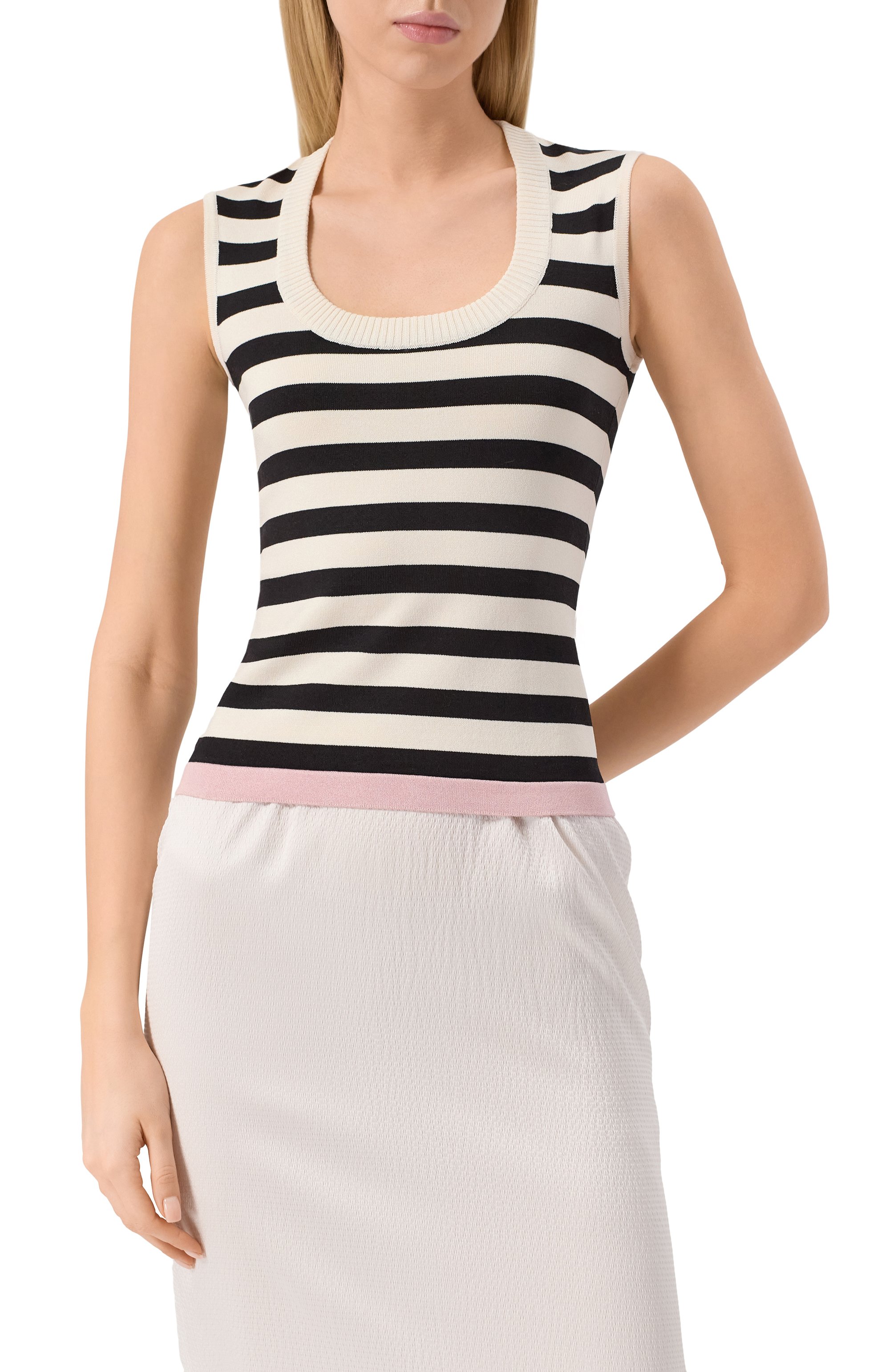 Топ из шелка и вискозы FREEAGE, арт. S25.TP261.6079.9011, фото 3