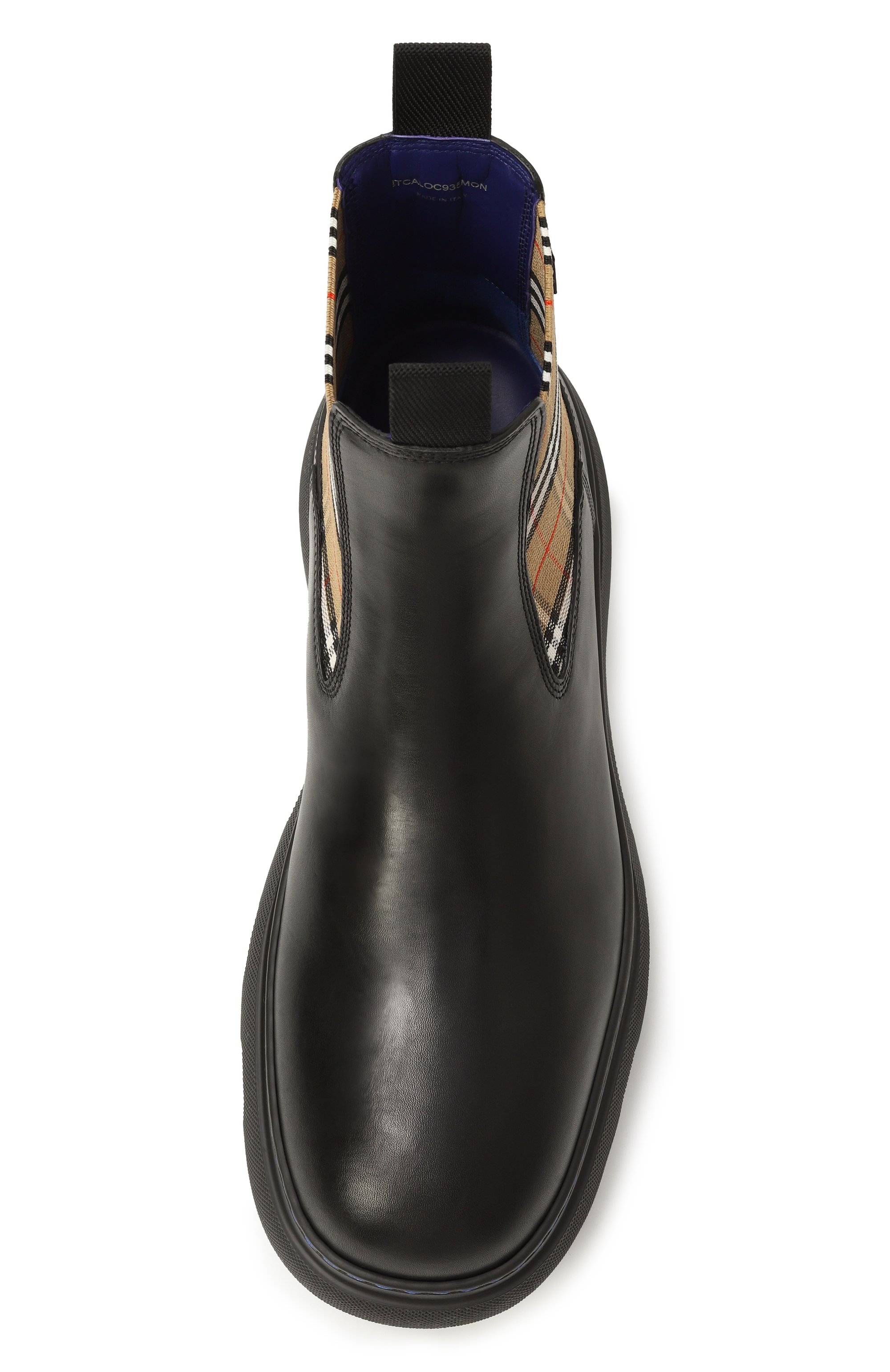 Кожаные челси creeper BURBERRY, арт. 8105183, фото 6