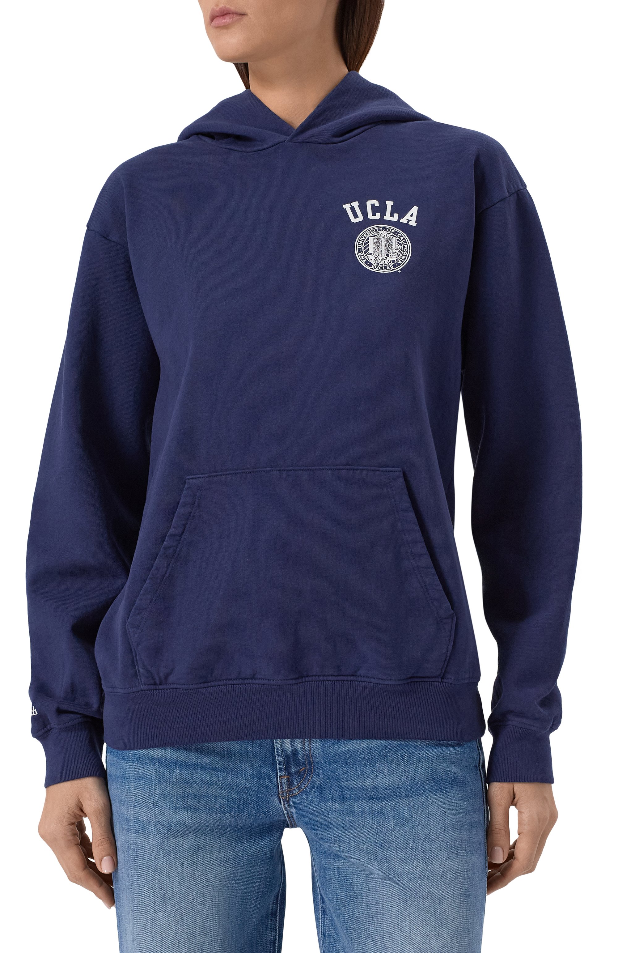 Хлопковое худи sporty & rich x ucla SPORTY AND RICH, арт. ST070615639BL107, фото 7