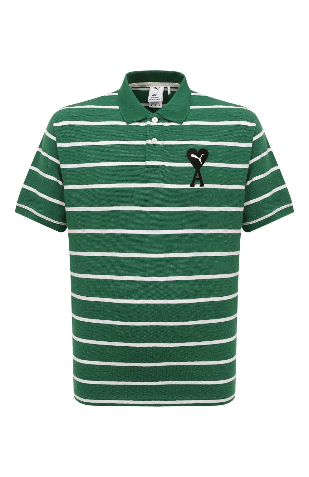 Хлопковое поло puma x ami PUMA, арт. 53406796, фото 1