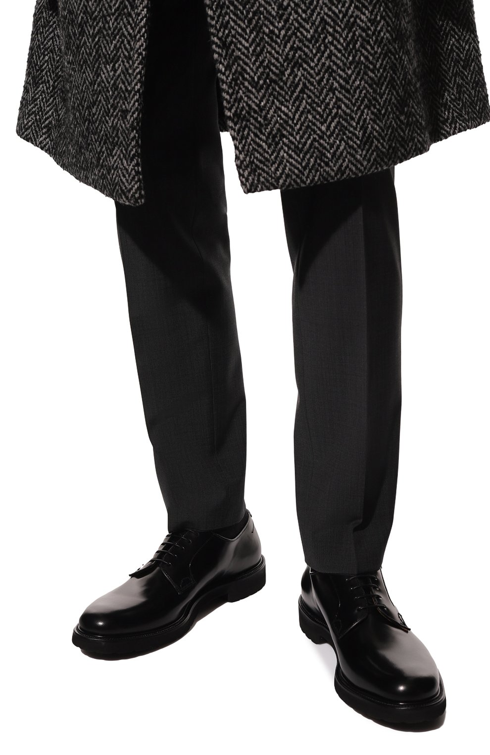 Кожаные дерби MILLE 885, арт. B0ST0N REAL NER0, фото 3