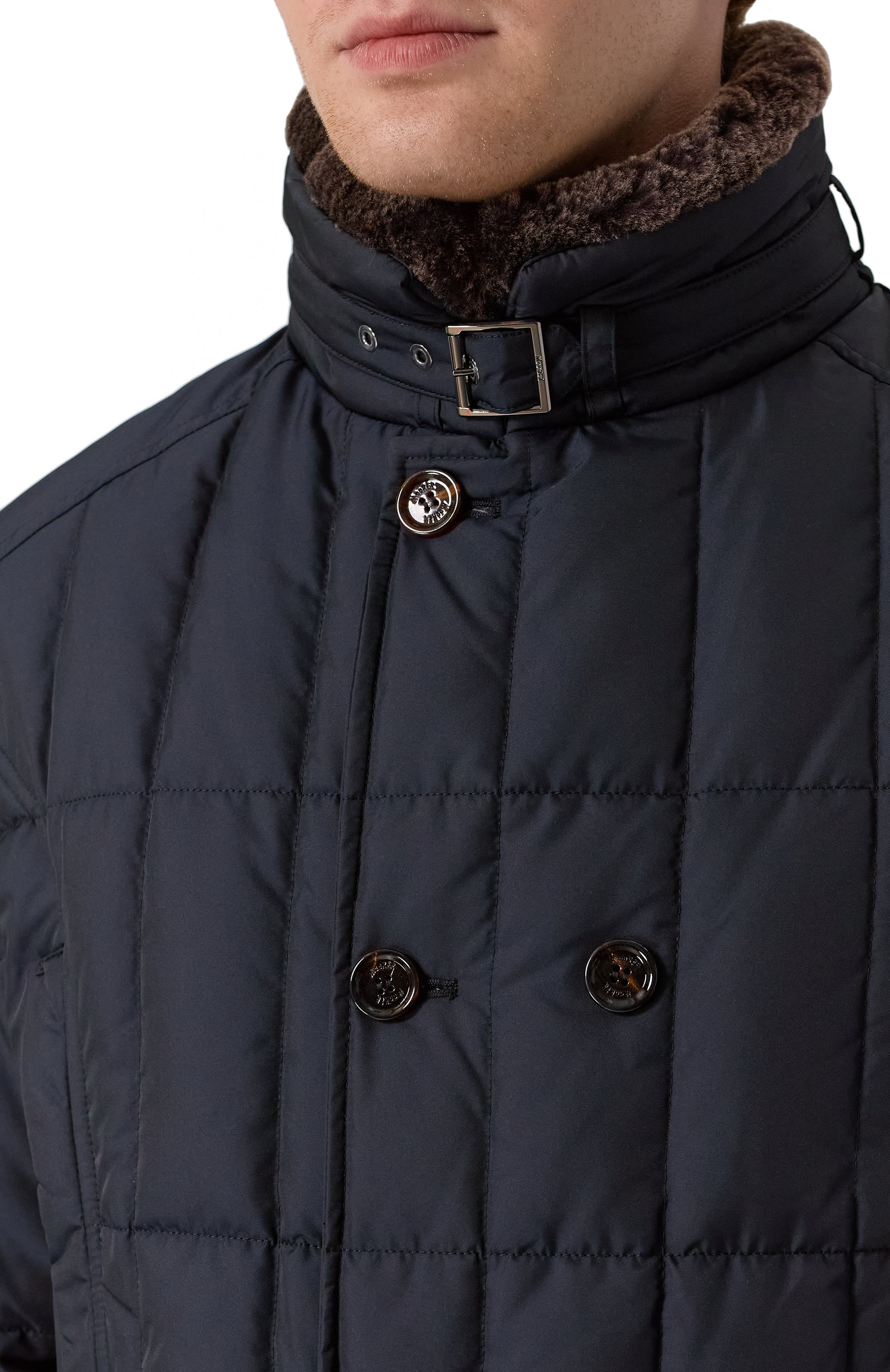 Пуховик siro-km с отделкой из овчины MOORER, арт. SIR0/KM, фото 5