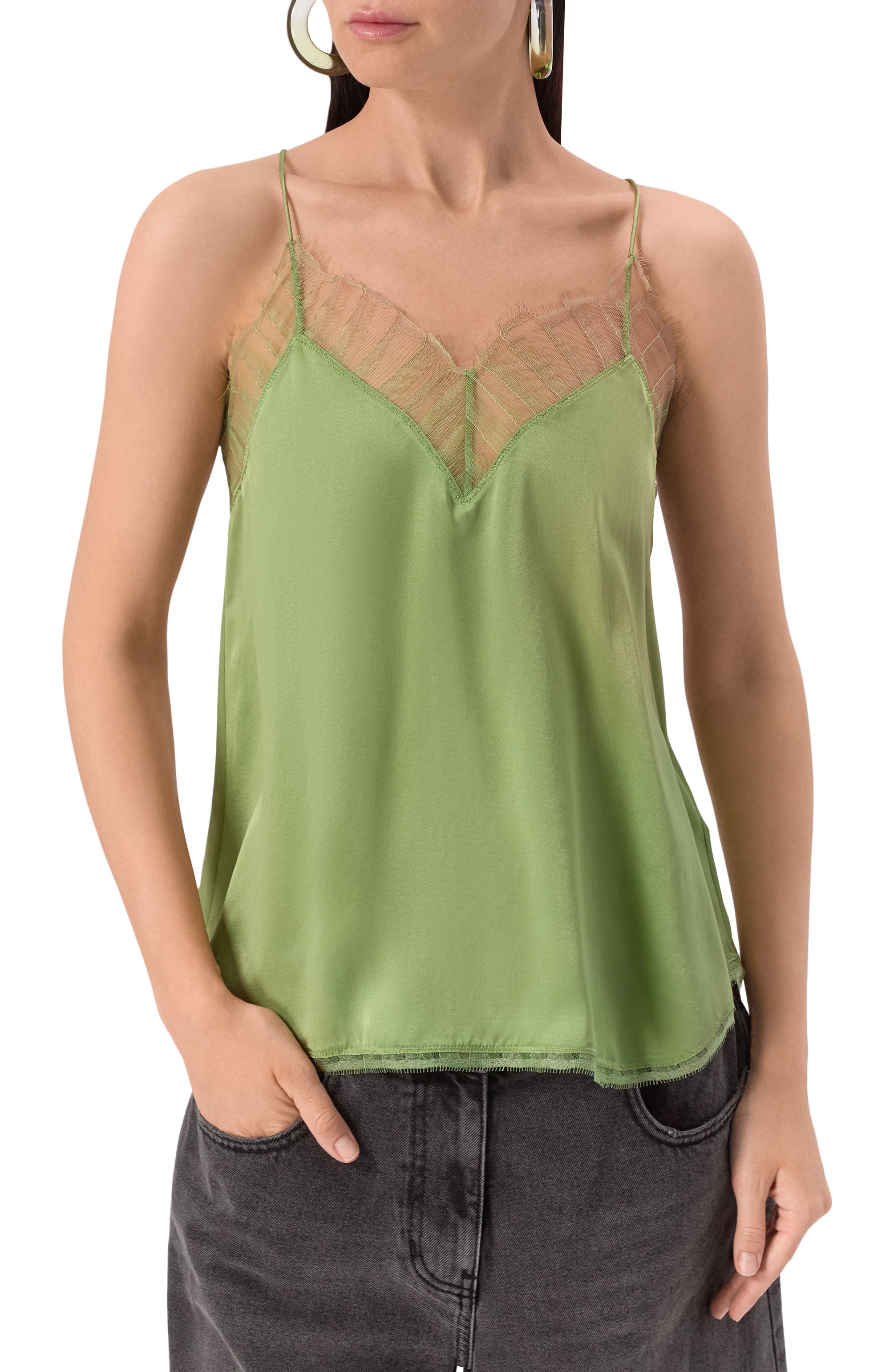 Атласный топ IRO, арт. WM16BERWYN, фото 3