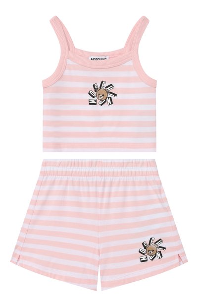 Комплект из топа и шорт MOSCHINO, арт. HDG01M/LAE10