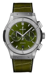 Часы classic fusion chronograph titanium green HUBLOT, арт. 541.NX.8970.LR, фото 1