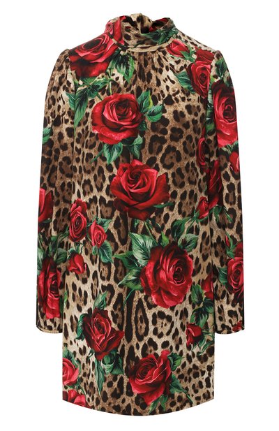 Женское шелковое платье DOLCE & GABBANA, арт. F6C1IT/FSAXZ