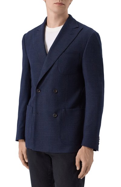 Шерстяной пиджак CORNELIANI, арт. 27X009/2716515, фото 4