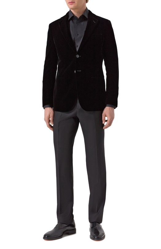 Вельветовый пиджак Giorgio Armani 9CGGG0AW/T0025 Чёрный  9CGGG0AW/T0025 Фото 3
