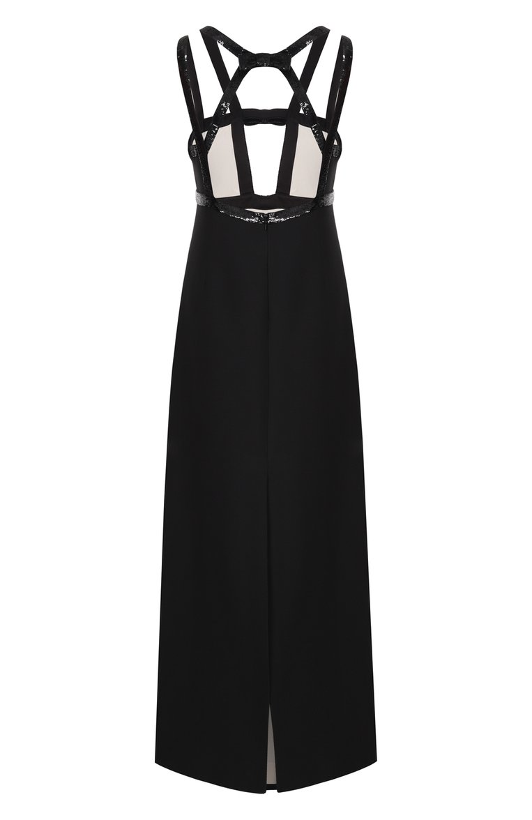 Платье из шерсти и шелка MIU MIU, арт. MF3145-1EVP-F0002, фото 2