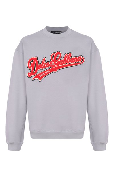 Мужской хлопковый свитшот DOLCE & GABBANA, арт. G9CAEZ/HU7VX