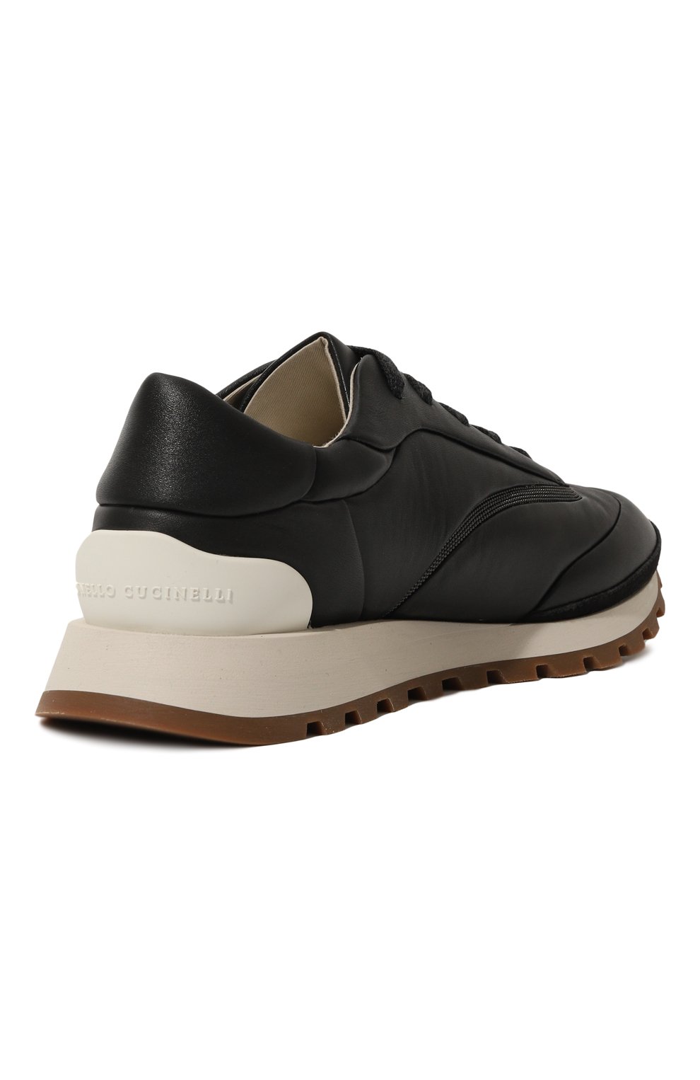 Кожаные кроссовки BRUNELLO CUCINELLI, арт. MZSKG2781P, фото 5