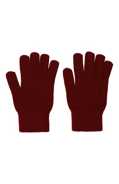 Кашемировые перчатки MVST бордового цвета по цене 17550 руб., арт. 7103 80, фото 3 Кашемировые перчатки MVST, арт. 7103 80, фото 3