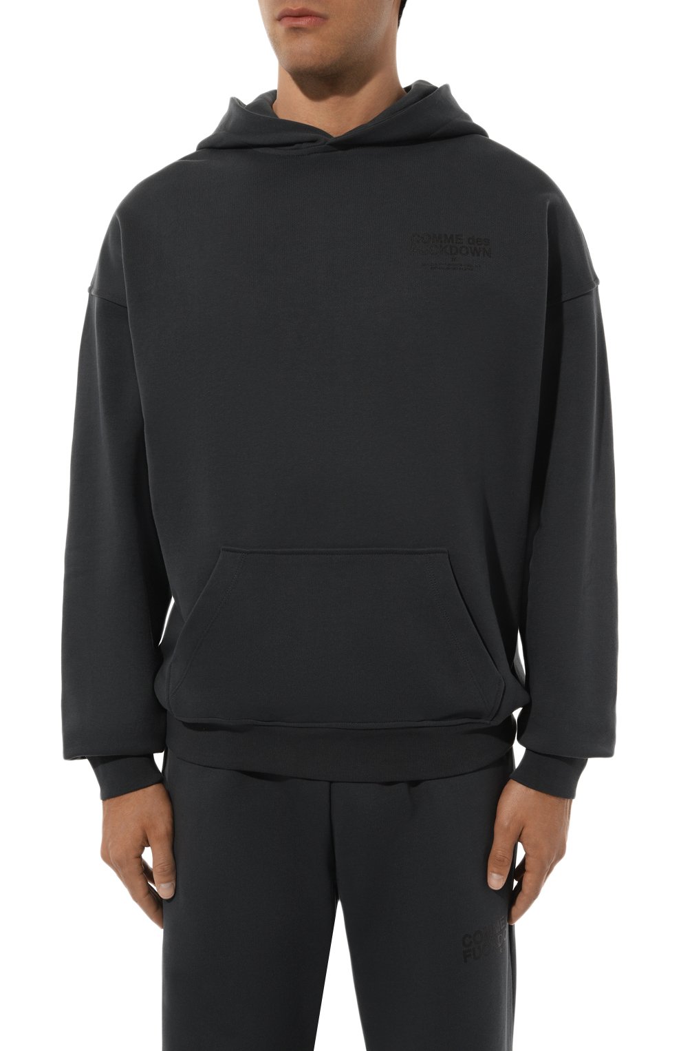 Хлопковое худи COMME DES FUCKDOWN, арт. CFABM01325, фото 3