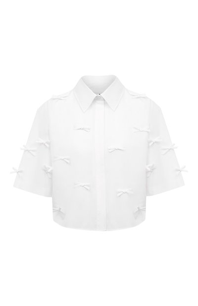 Женская хлопковая рубашка MSGM, арт. 3442MDE11/237125