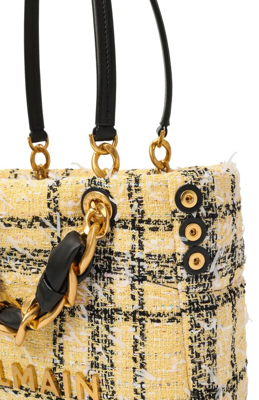Сумка 1945 Soft small Balmain GN1FD871/TTWN Жёлтый  GN1FD871/TTWN Фото 3