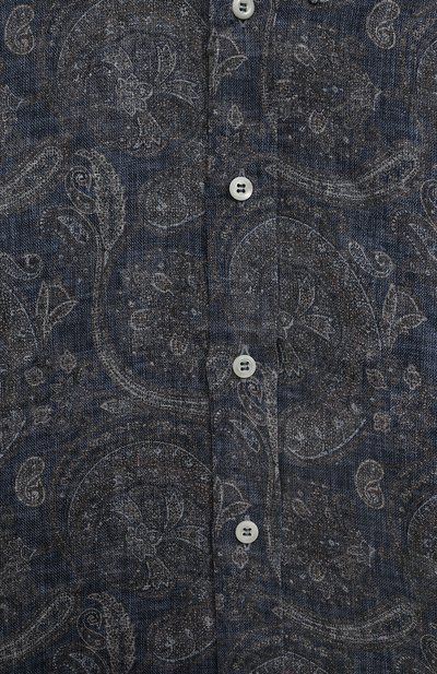 Льняная рубашка BRUNELLO CUCINELLI, арт. BM656C300B, фото 3