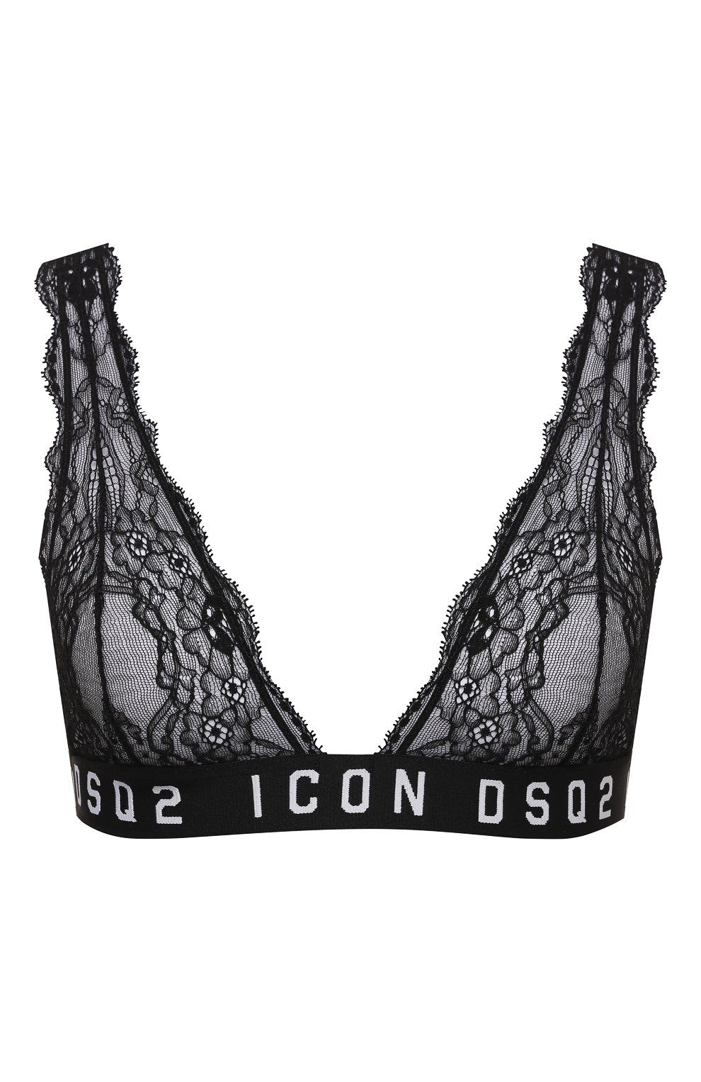 Бюстгальтер с мягкой чашкой DSQUARED2 черного цвета по цене 15150 руб., арт. D8R083420, фото 1 Бюстгальтер с мягкой чашкой DSQUARED2, арт. D8R083420, фото 1