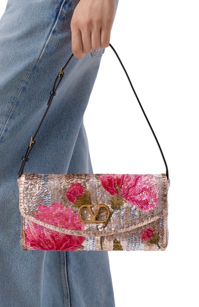 Сумка devain small VALENTINO разноцветного цвета по цене 413000 руб., арт. 9W2B0T32/NAS, фото 2 Сумка devain small VALENTINO, арт. 9W2B0T32/NAS, фото 2