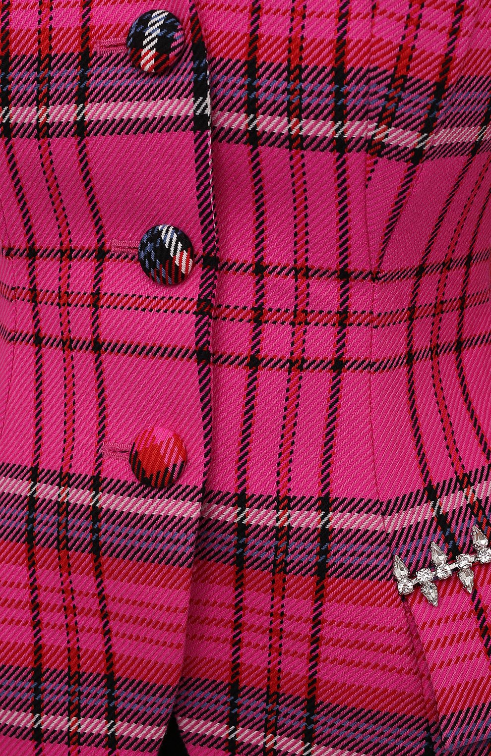 Жакет из хлопка и шерсти AREA, арт. 2103J04082, фото 5