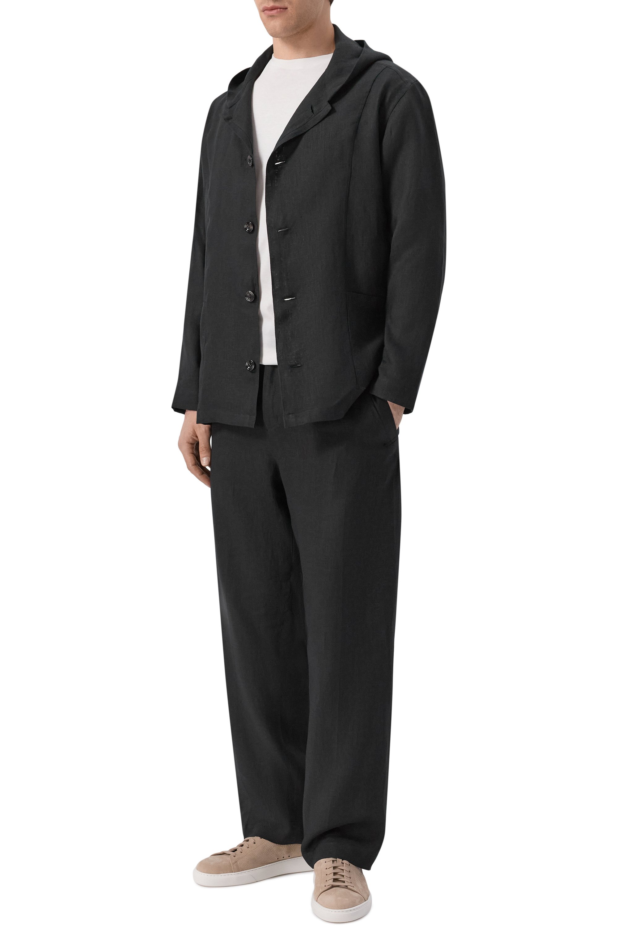 Льняная рубашка KITON, арт. UMCLUCAH09690, фото 2