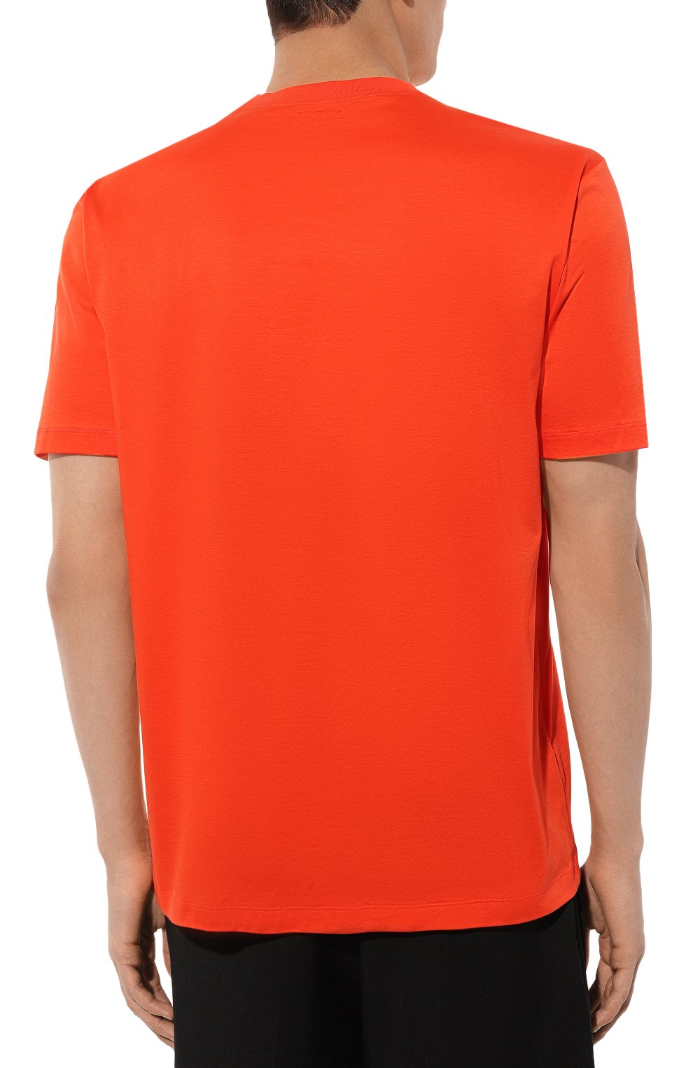 Хлопковая футболка KITON, арт. UMC023H08800, фото 4