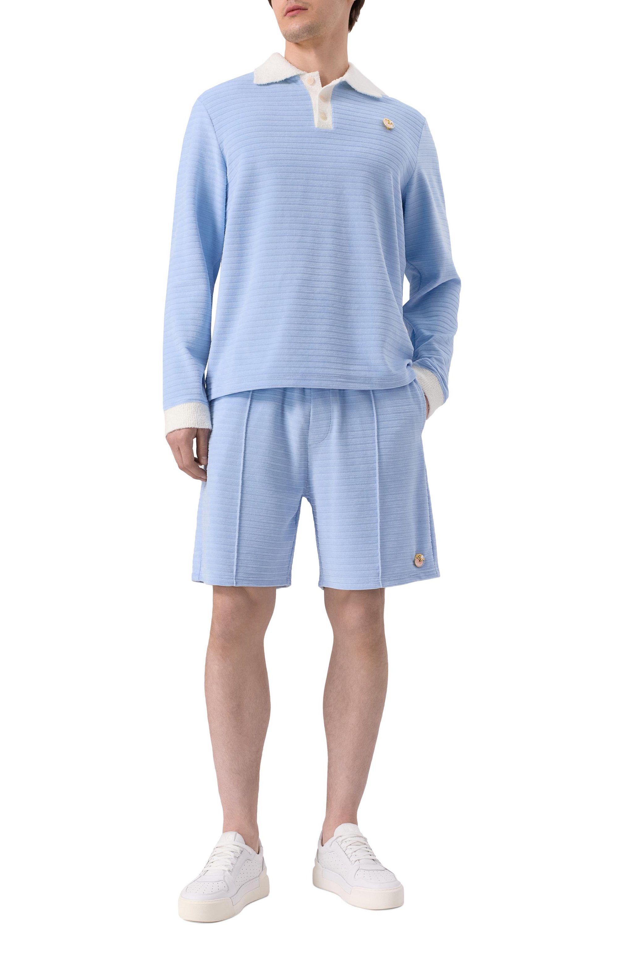 Хлопковые шорты CASABLANCA, арт. WS25JTR18602, фото 2