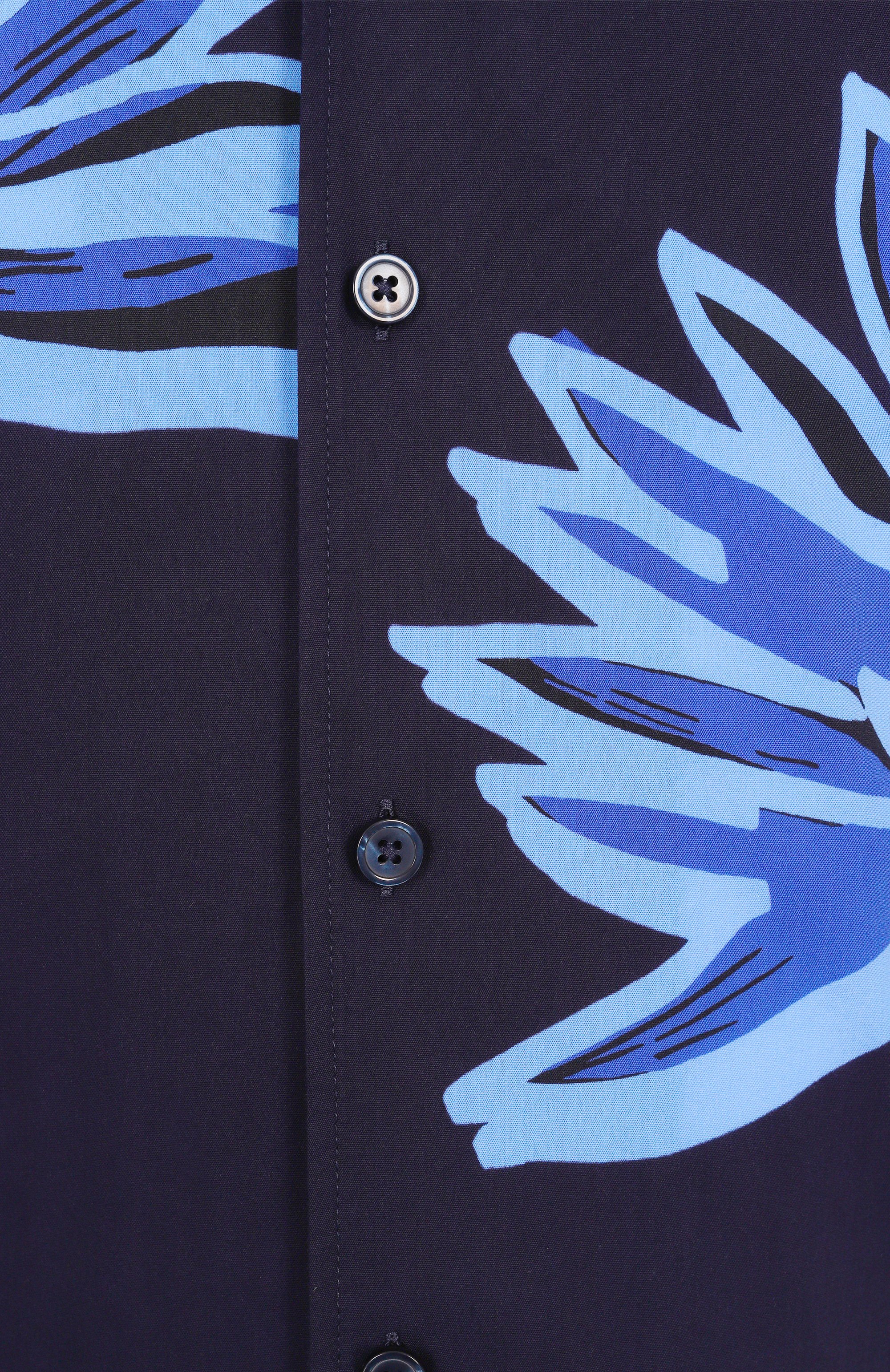 Хлопковая рубашка BOSS, арт. 50540851, фото 6