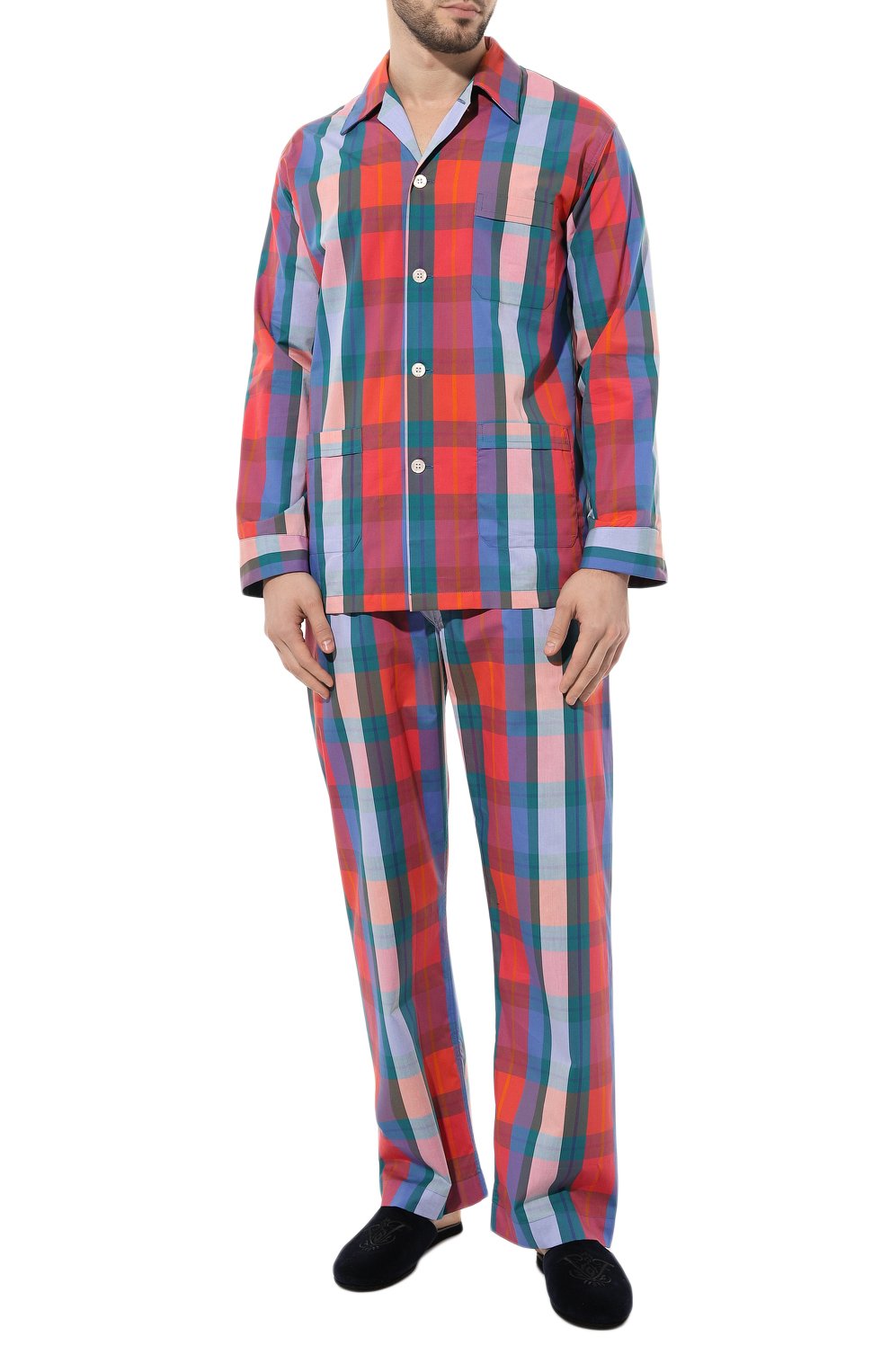 Хлопковая пижама DEREK ROSE, арт. 5000-BARK033, фото 2