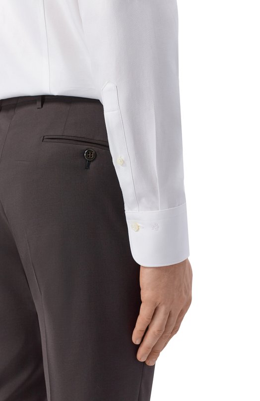 Хлопковая сорочка Van Laack VL-MIVARA-LSF/150295 Белый  VL-MIVARA-LSF/150295 Фото 5