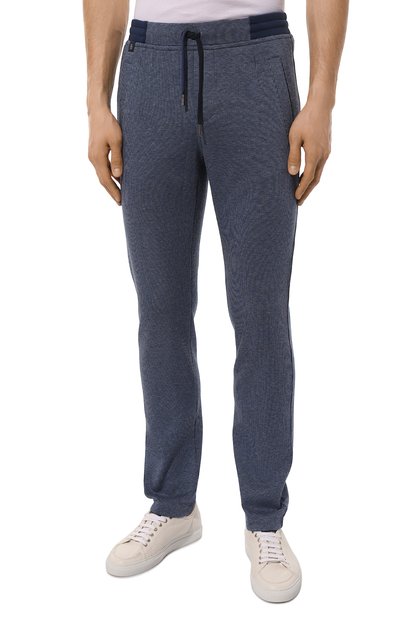 Хлопковый спортивный костюм CAPOBIANCO синего цвета по цене 107500 руб., арт. 14MT02.QP00., фото 4 Хлопковый спортивный костюм CAPOBIANCO, арт. 14MT02.QP00., фото 4