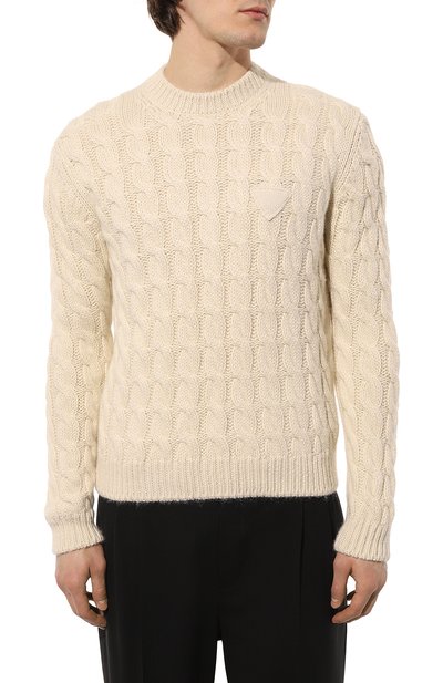 Свитер из шерсти альпака PRADA, арт. UMB343-10HZ-F0009-212, фото 3