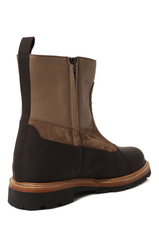 

Комбинированные полусапоги Andrea Ventura Firenze, Коричневый