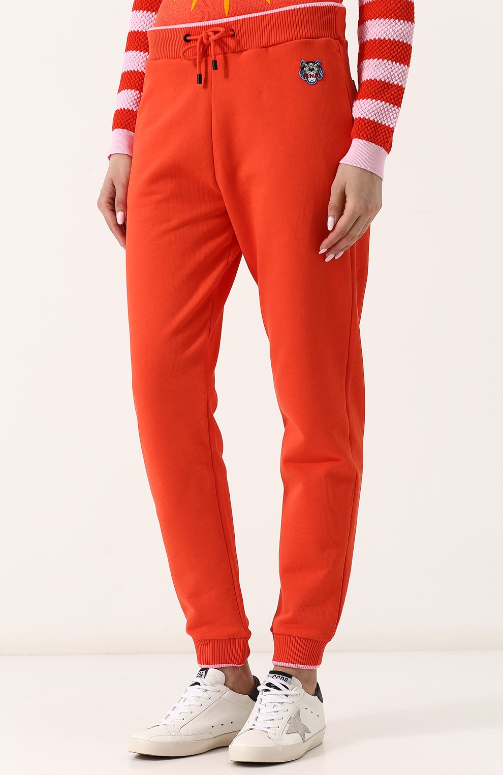 Хлопковые джоггеры с логотипом бренда KENZO, арт. 2PA721952, фото 3