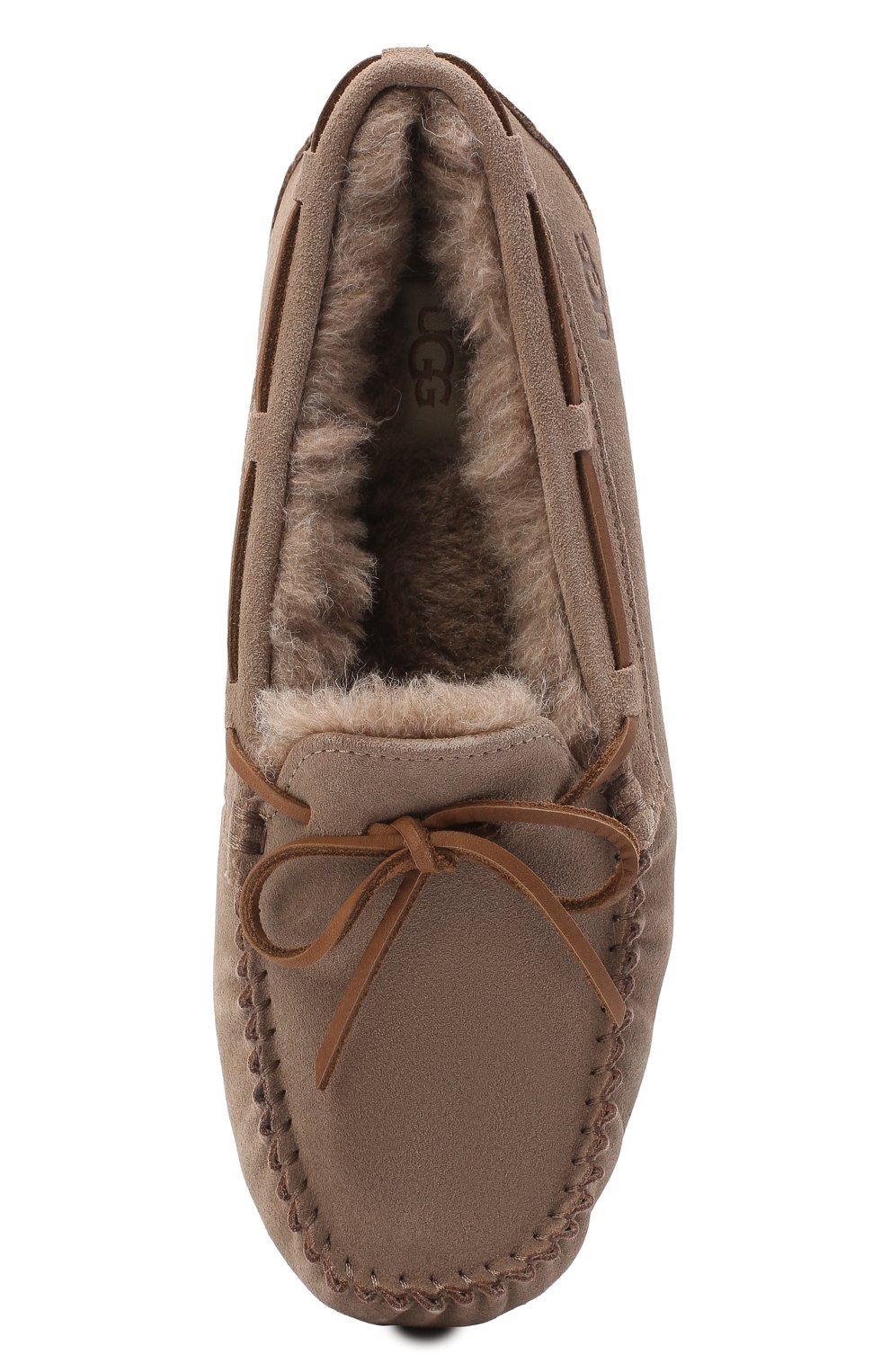 Замшевые мокасины dakota UGG коричневого цвета по цене 12950 руб., арт. 1107949_CRBO, фото 5 Замшевые мокасины dakota UGG, арт. 1107949_CRBO, фото 5