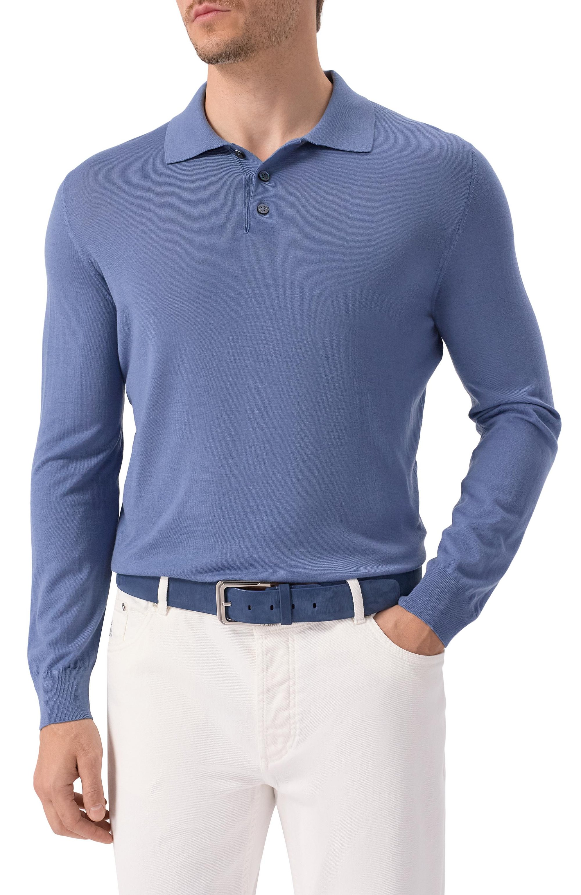 Ремень из нубука ZILLI, арт. B12040M1982VPALRU/120, фото 2