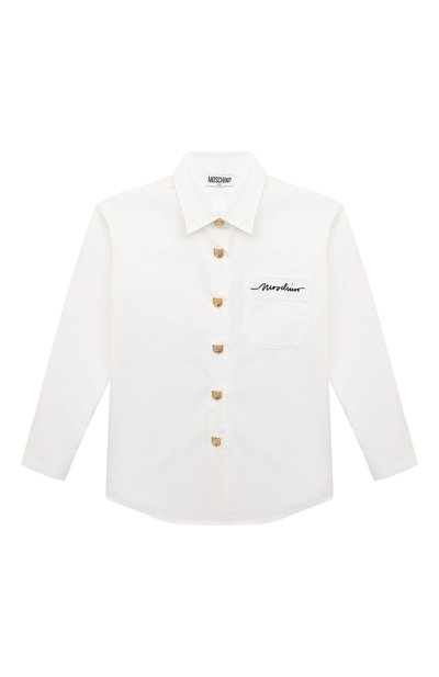 Хлопковая блузка MOSCHINO, арт. HDC01F/LMA01/4-8, фото 1