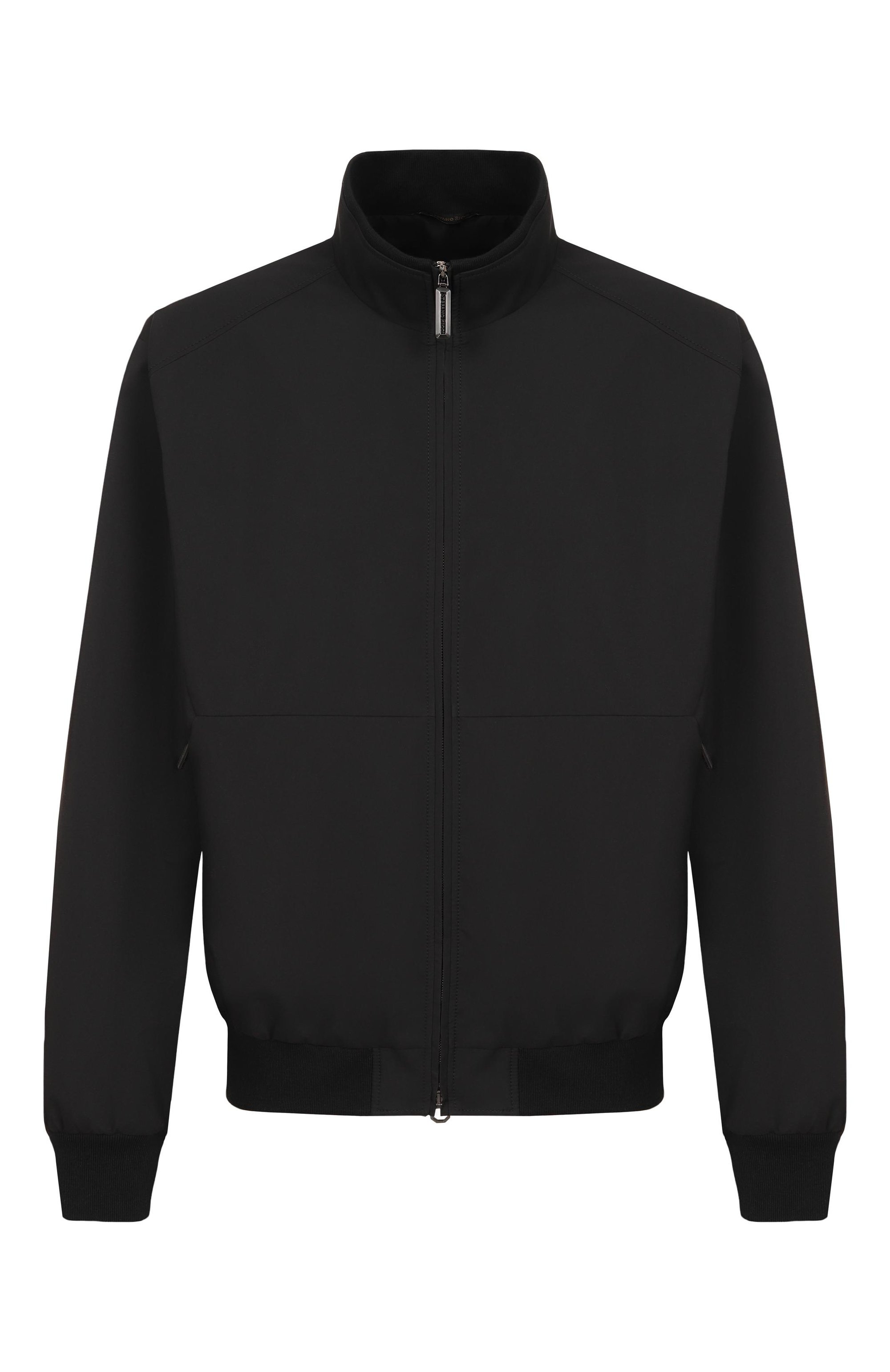 Бомбер STEFANO RICCI черного цвета по цене 662500 руб., арт. MZJ5100110/PL001H_003, фото 1 Бомбер STEFANO RICCI, арт. MZJ5100110/PL001H_003, фото 1