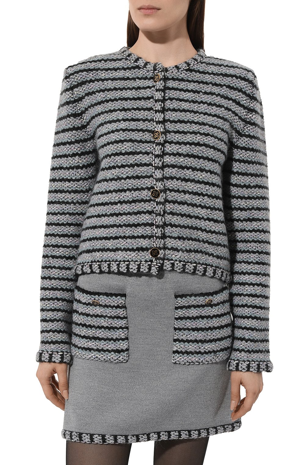 Шерстяной жакет AND THE BRAND, арт. S24-JT018-1002-9141, фото 3