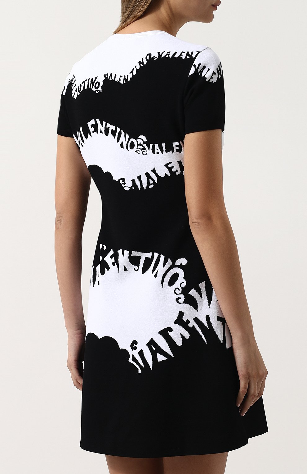 Платье из вискозы VALENTINO, арт. QB2KD070443, фото 4