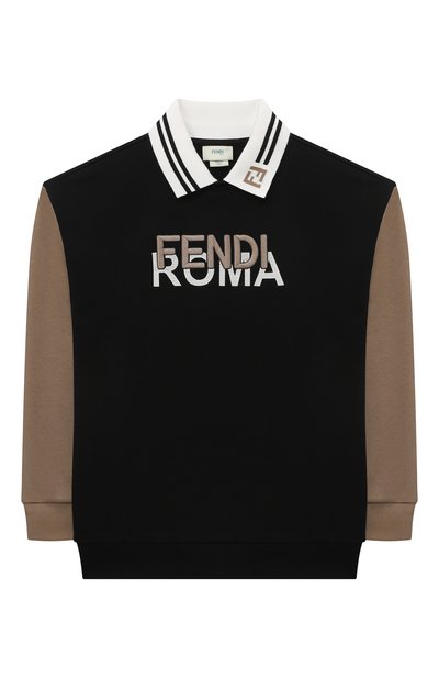 Хлопковый свитшот FENDI, арт. JUH068/5V0/8A-12+
