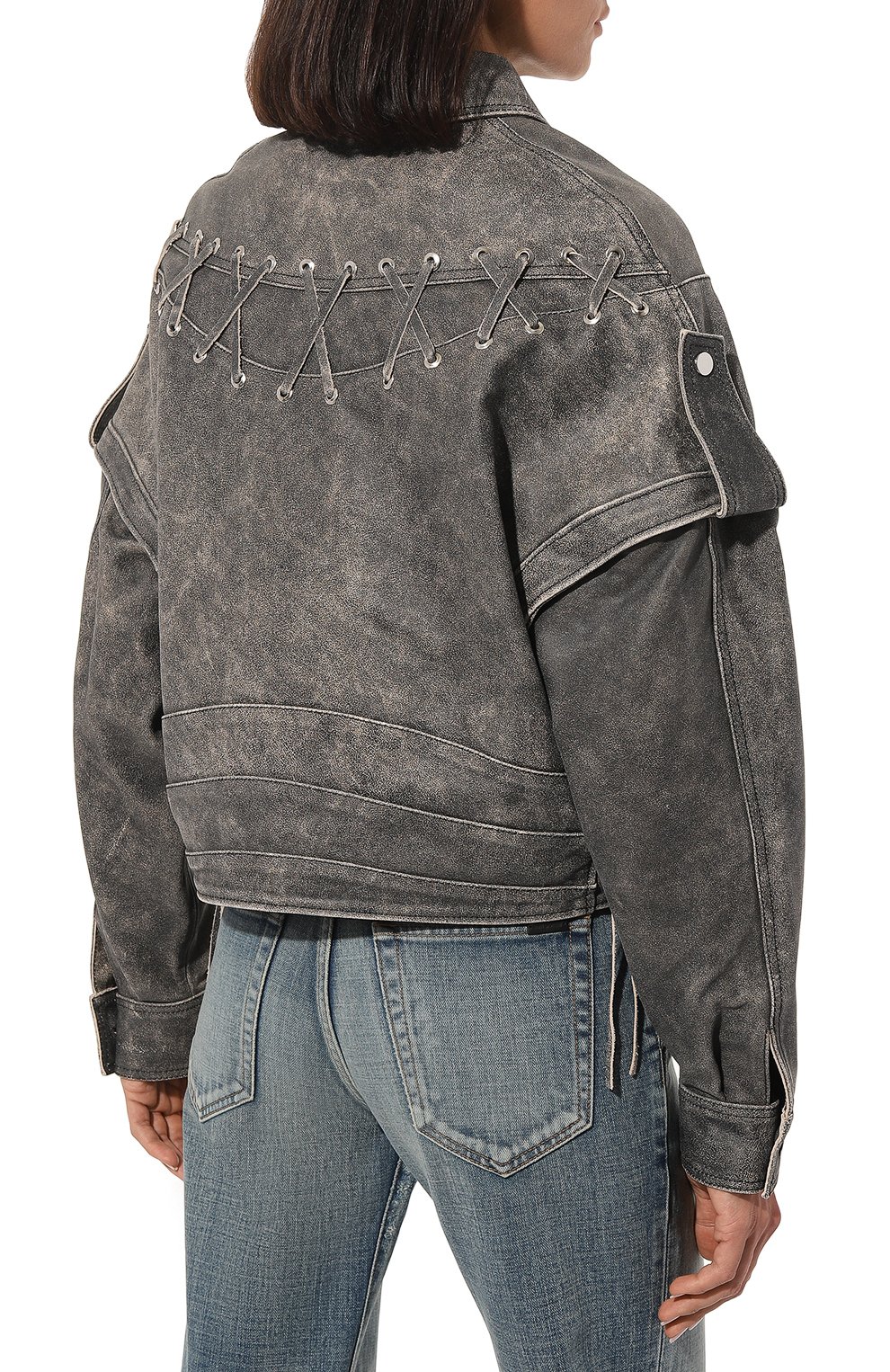 Кожаная куртка MANOKHI, арт. A00911, фото 4