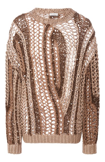 Хлопковый свитер BRUNELLO CUCINELLI, арт. M5Y600600, фото 1