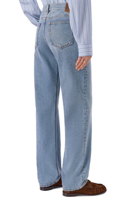 Джинсы TOTEME 252-WRB0270-FB0423 Голубой  252-WRB0270-FB0423 Фото 4