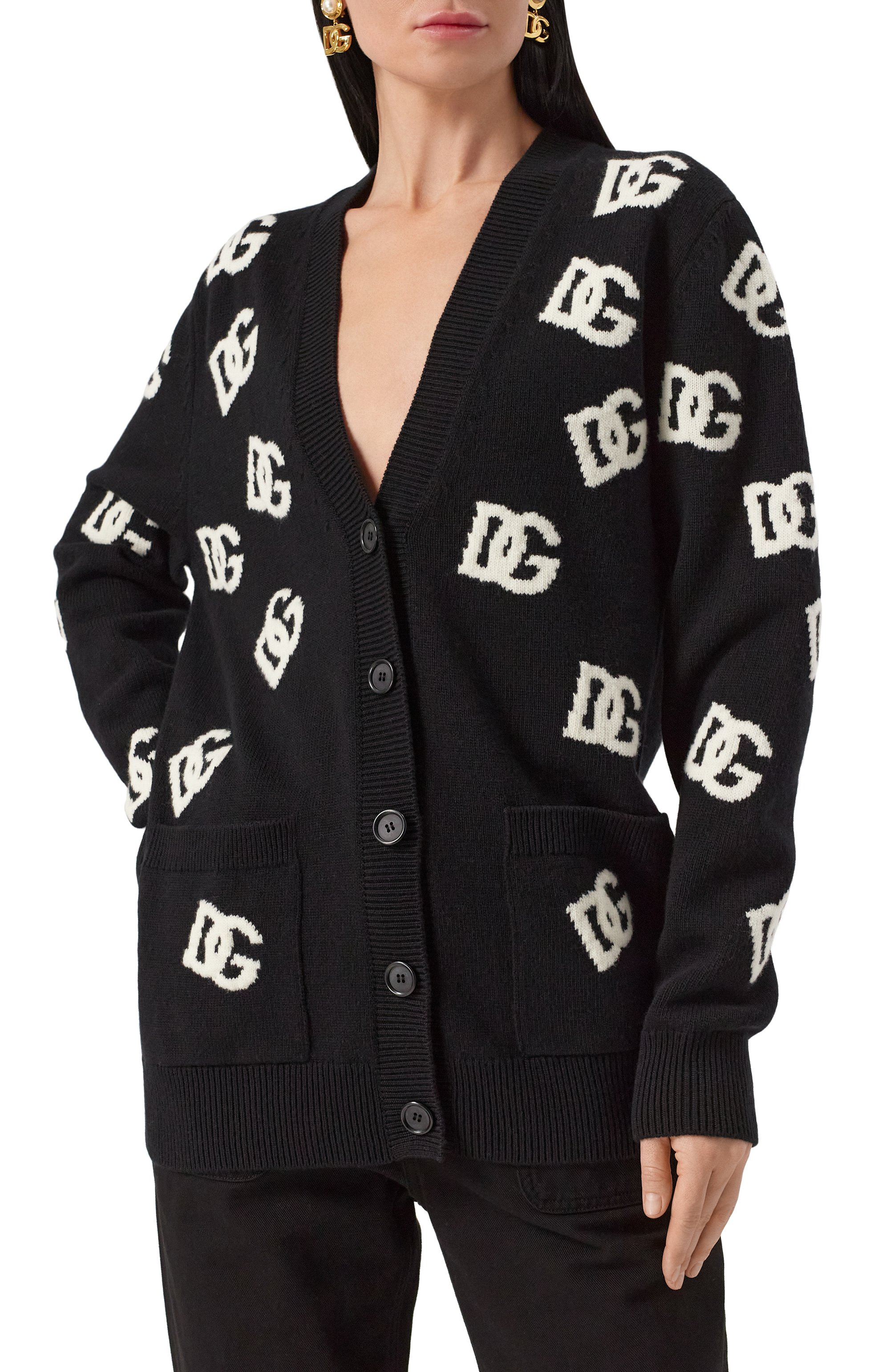 Шерстяной кардиган DOLCE & GABBANA, арт. FXJ36T/JCVYW, фото 6