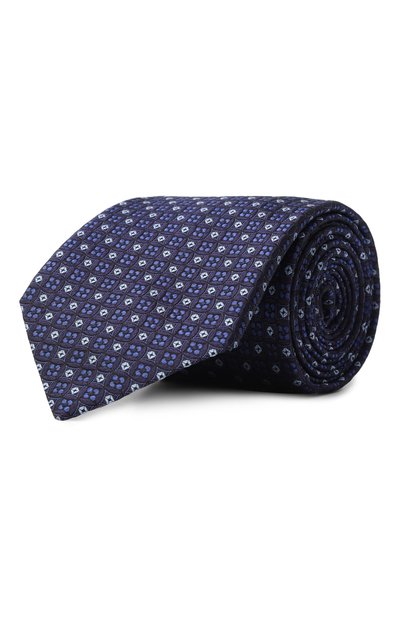 Мужской шелковый галстук CANALI, арт. 18/HJ04338